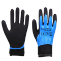 Good Grip In Wet Oil Resistant And Water Resistant Nylon/ Polyester With Fully Sandy Nitrile Coated Gloves